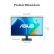 ASUS VA279HG 27" Eye Care Monitor